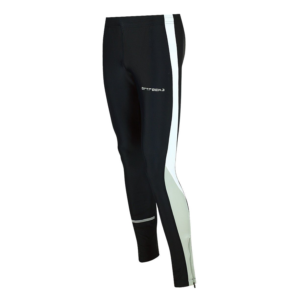 Airtracks Lauftights Herren Thermo Laufhose Lang Funktions Sporthose mit warme Thermoqualität, bei kaltem Wetter  S M L Xl XXL XXXL