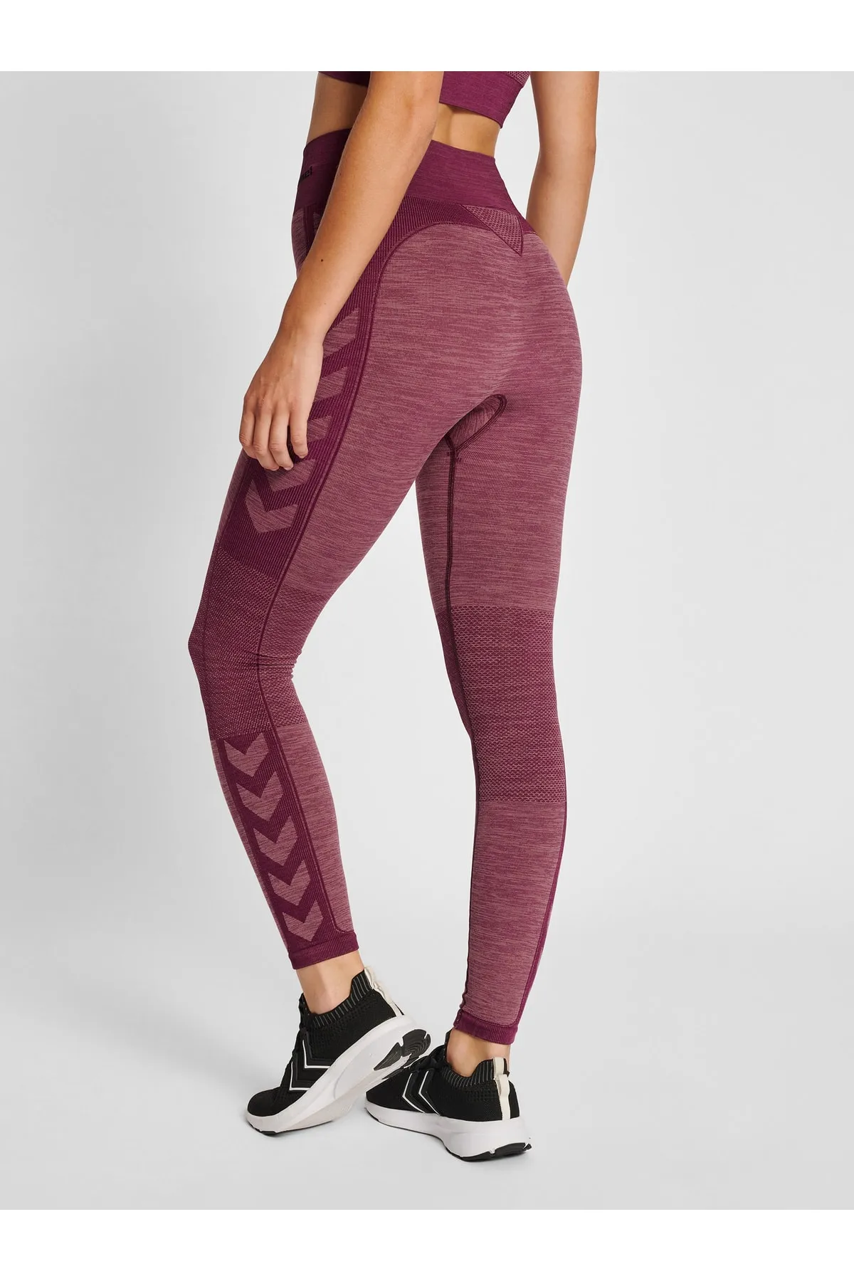 hummel  Sport-Leggings - Lila - Mittlerer Bund