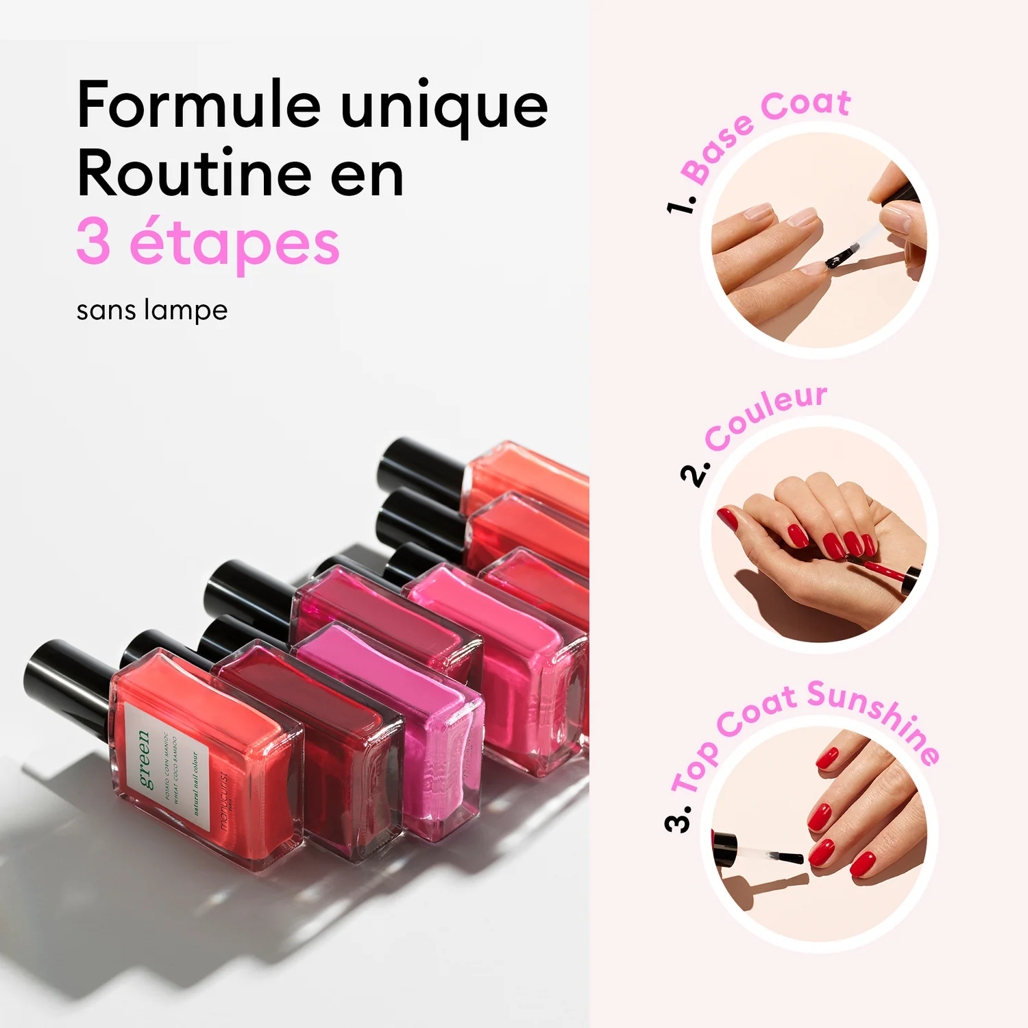 Vernis à ongles Green™ Trio à personalizátor Green™