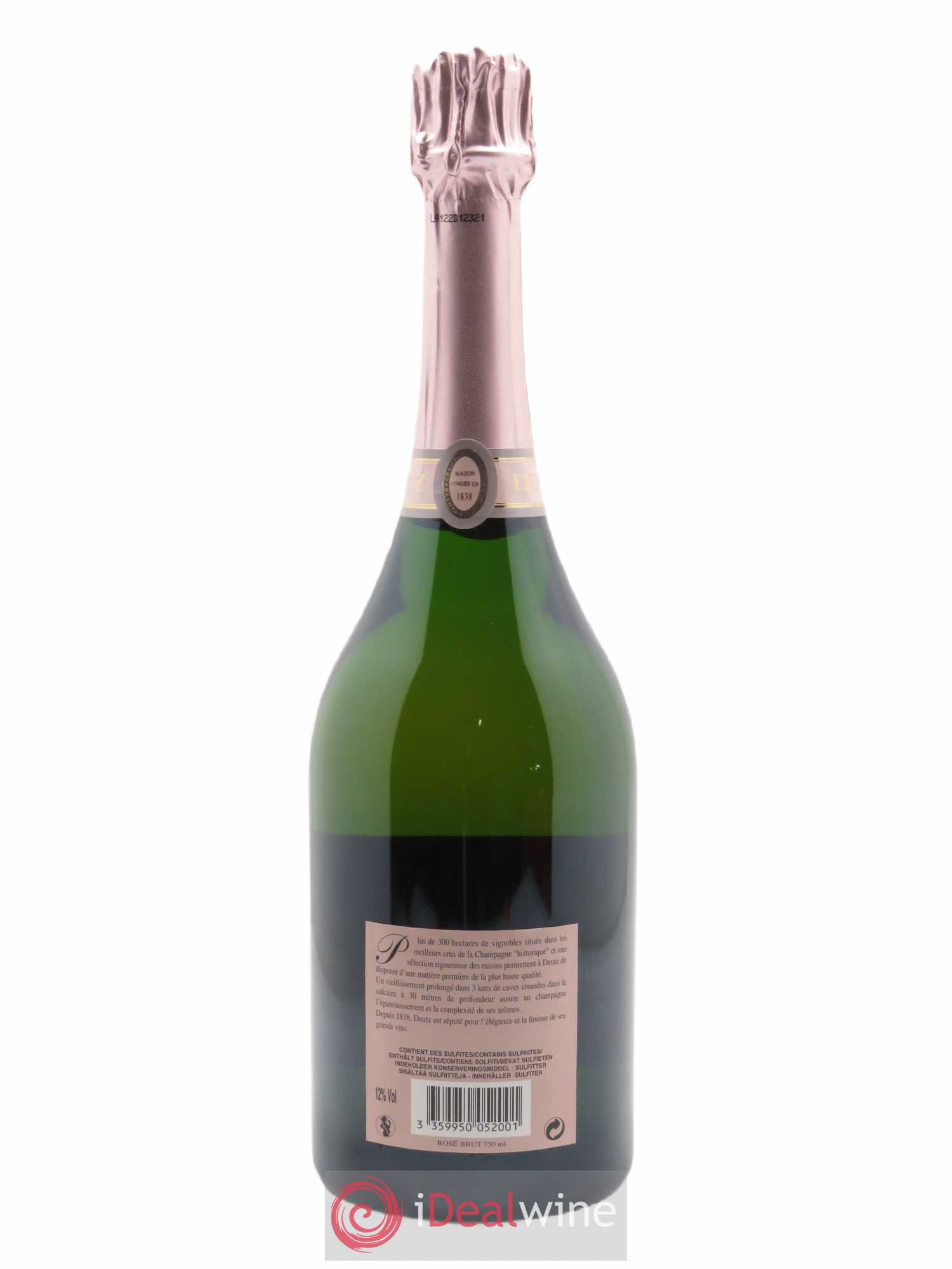 Rosé Deutz   - Lot de 1 Bouteille