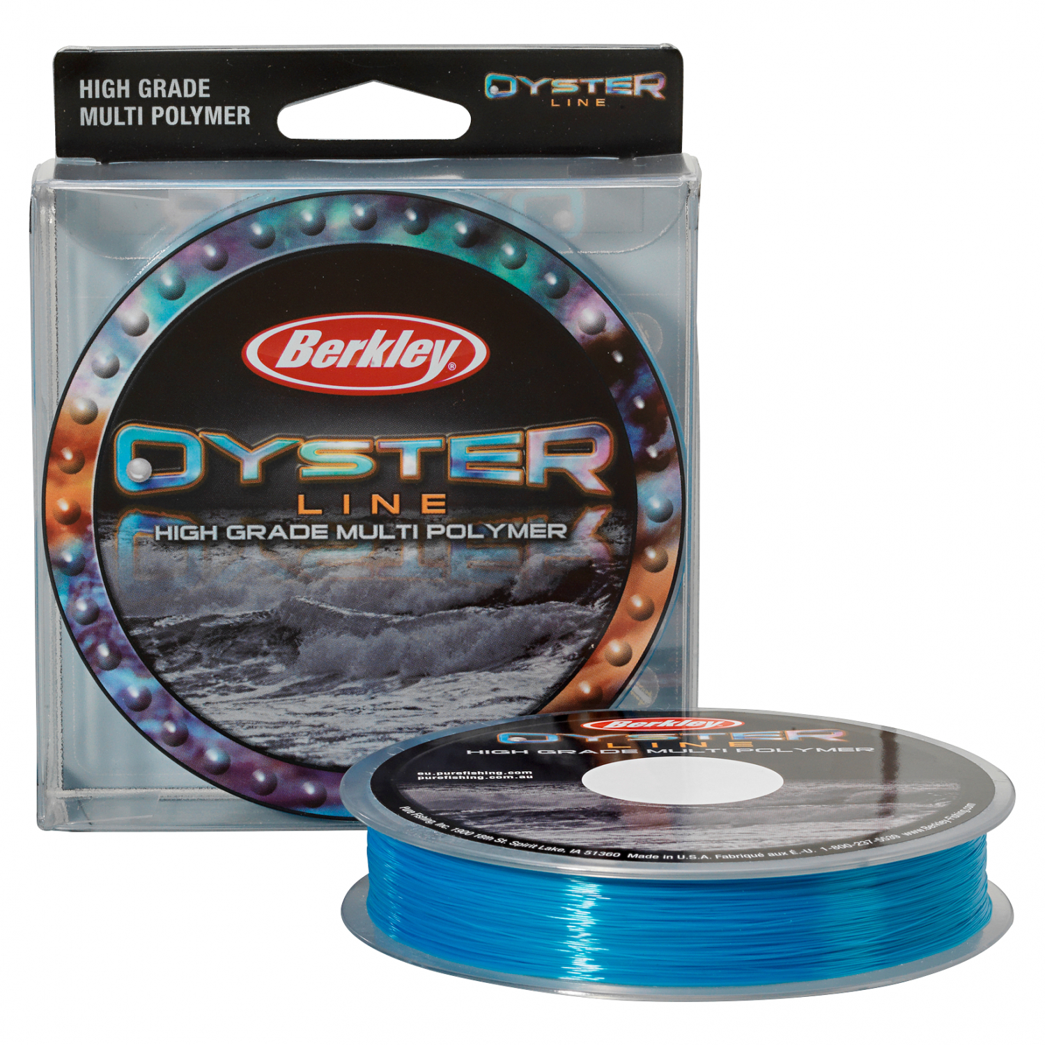 Berkley Angelschnur Oyster Line (solid blue)