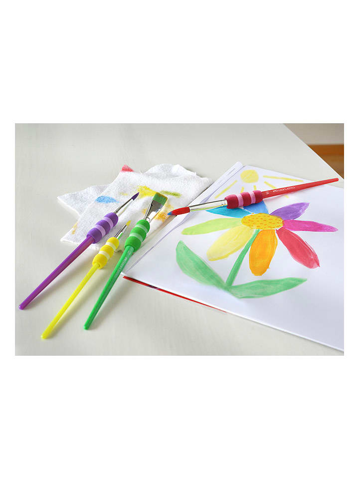 Faber-Castell 2er-Set: Pinsel - 2x 4 Stück günstig kaufen onesize