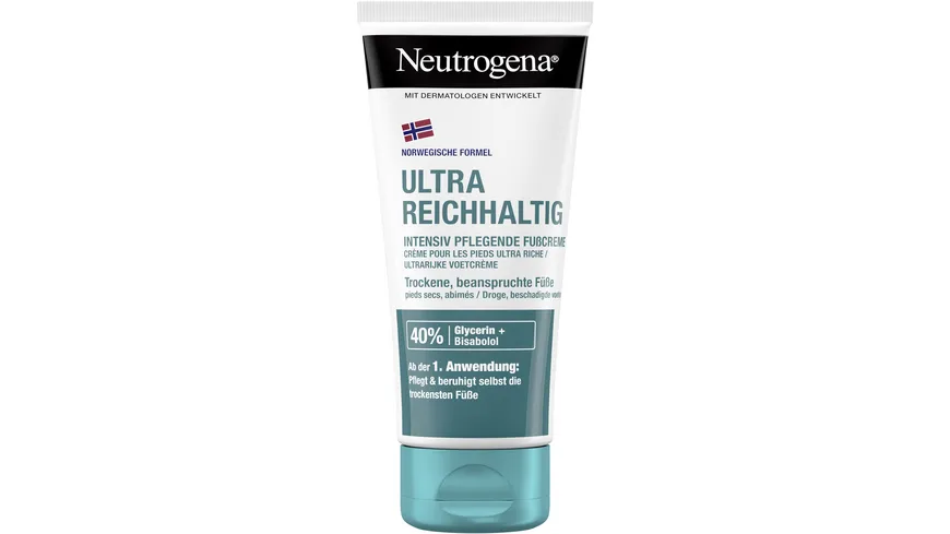 Neutrogena Norwegische Formel Reichhaltige Fußcreme 100 ml