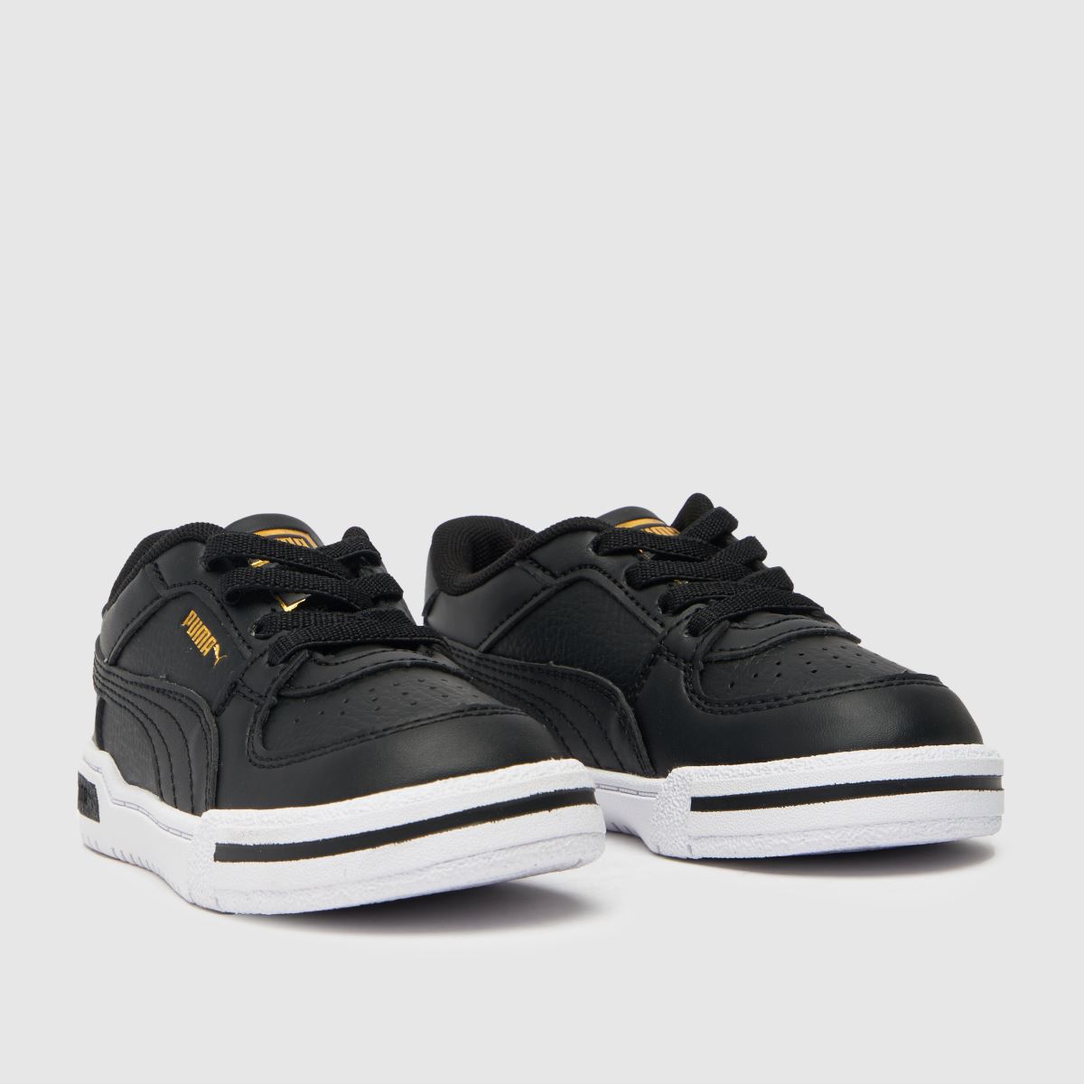 PUMA svarta och vita ca pro classic småbarnsskor