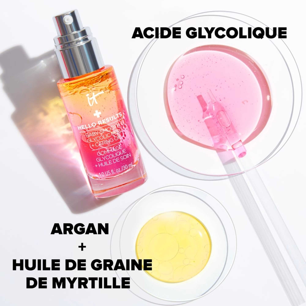 It Cosmetics Hello Results Votre gommage glycolique effet peau de bébé pour un usage quotidien