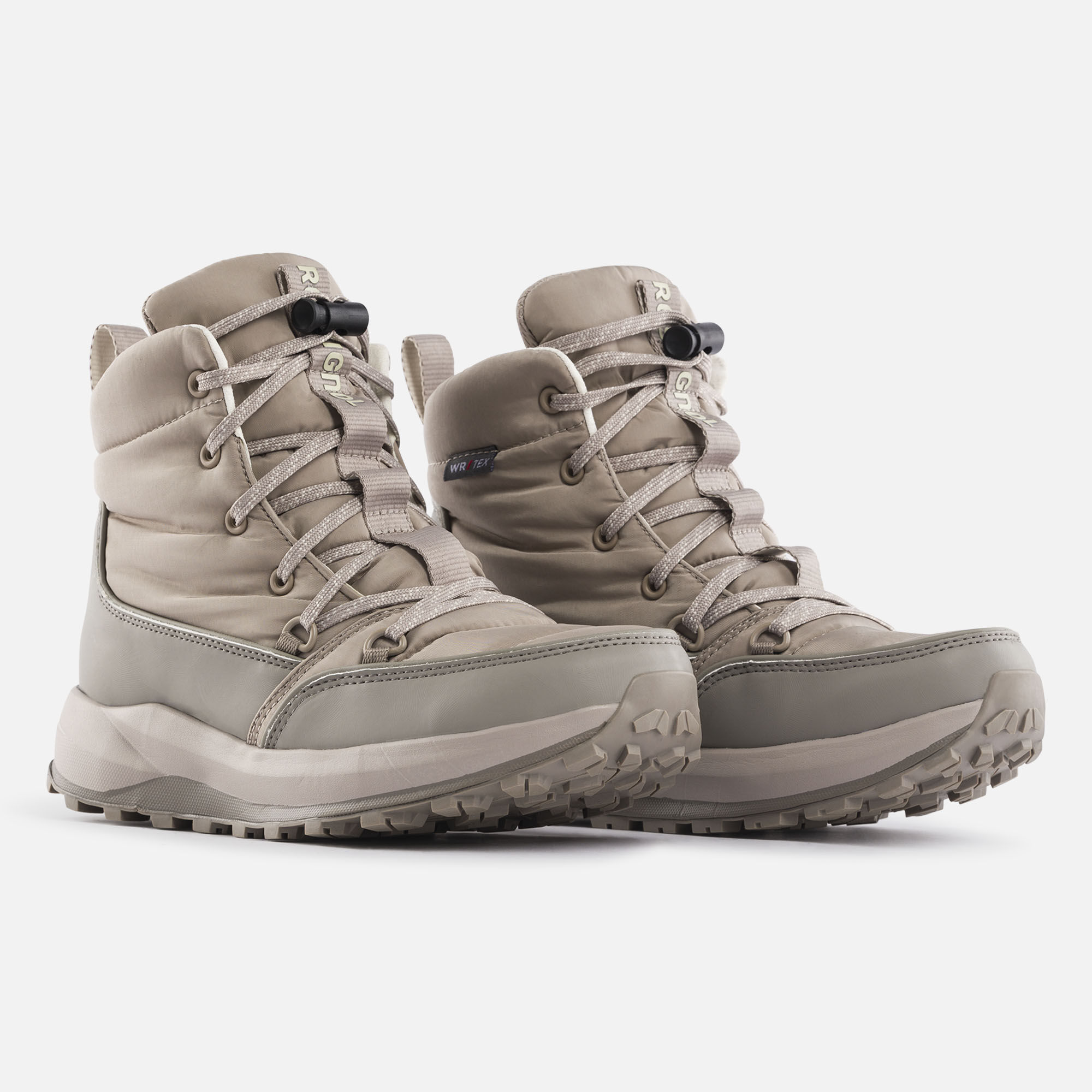 Bottines après-ski unisexe Podium beiges