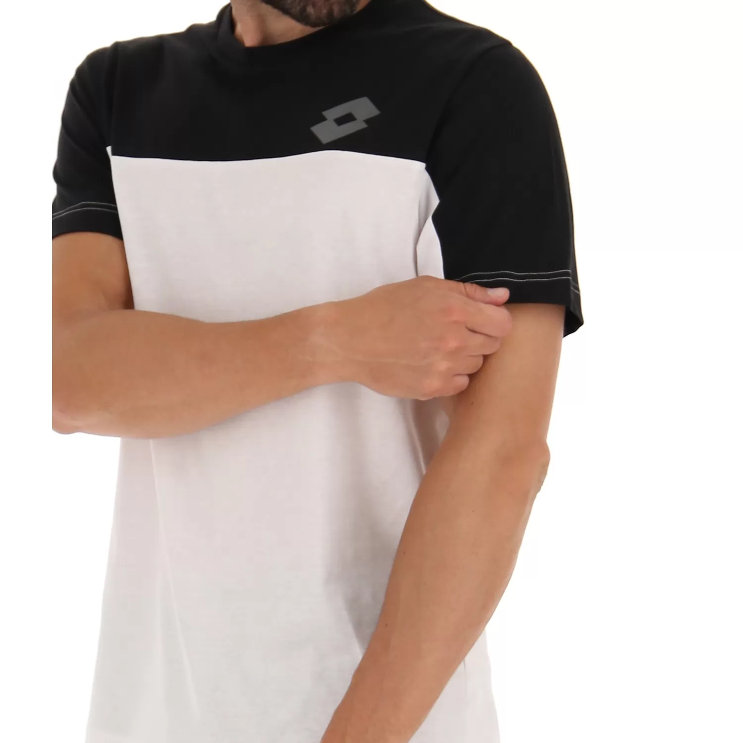 DINAMICO VI T-SHIRT BLÅ VIT