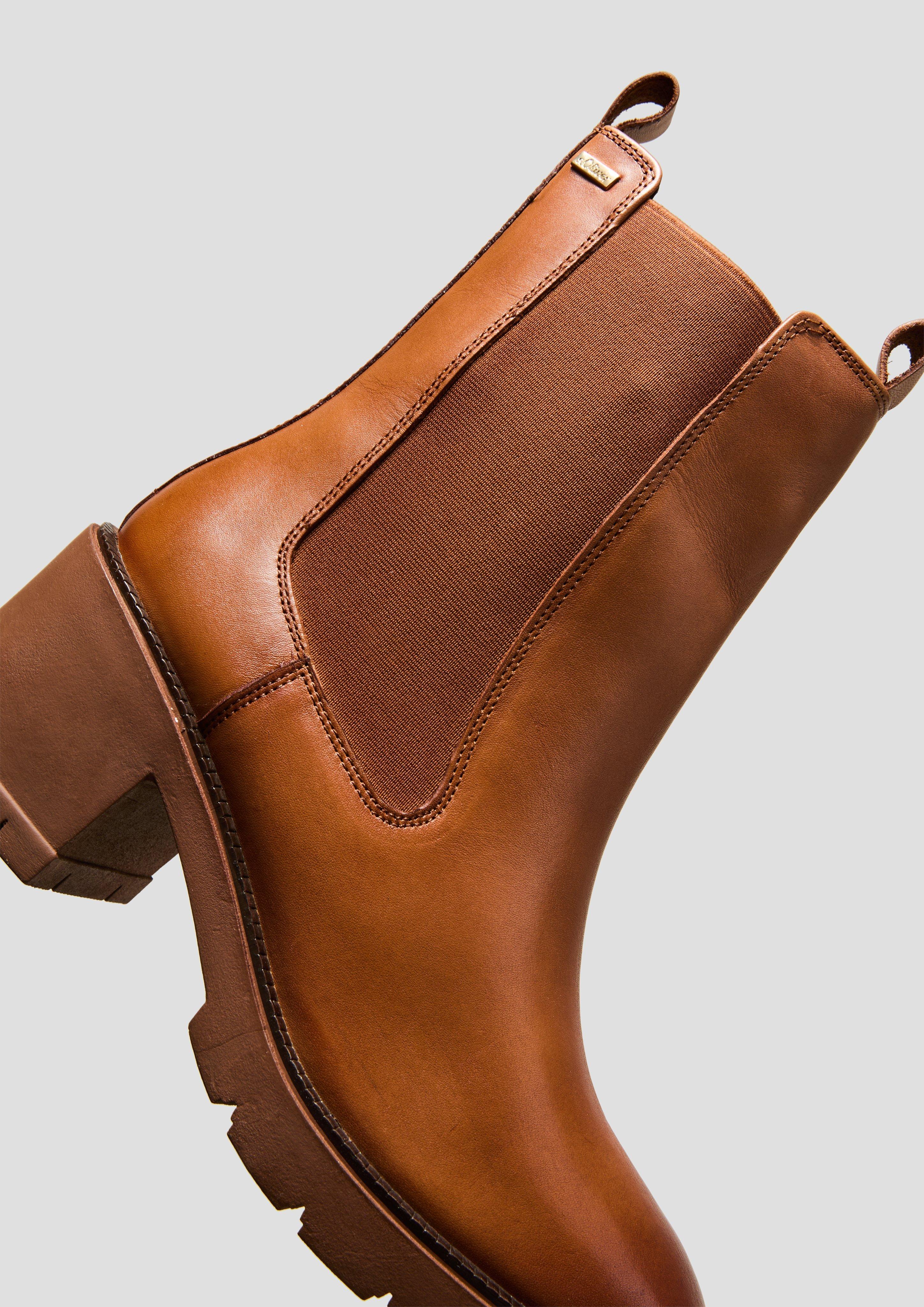 Stiefelette aus Schafsleder  6008536-305