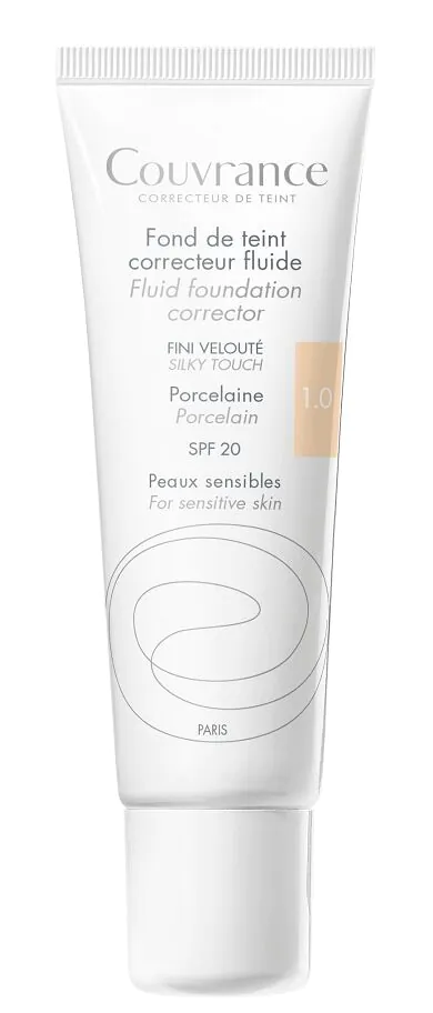 Avène Couvrance Correcting Fluid SPF20, Porcelan 1.0