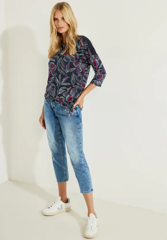 CECIL Shirt mit Alloverprint