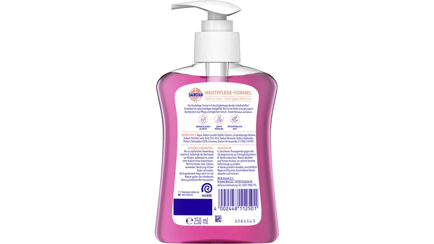 Sagrotan Hygieneseife Brombeere & Waldfrüchte 250 ml