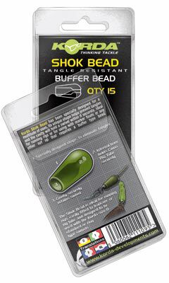 Korda shock bead carp line protector (zieleń chwastów)