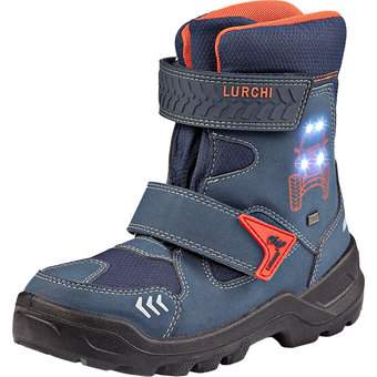 Lurchi Kazim Klett Boots in blau