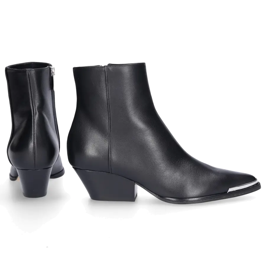 Sergio Rossi - Klassische Stiefeletten CARLA 045 Kalbsleder - schwarz