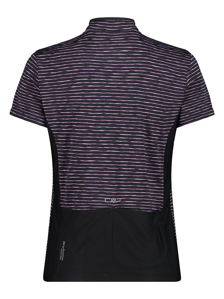 CMP Fahrradtrikot in Lila/ Schwarz günstig kaufen