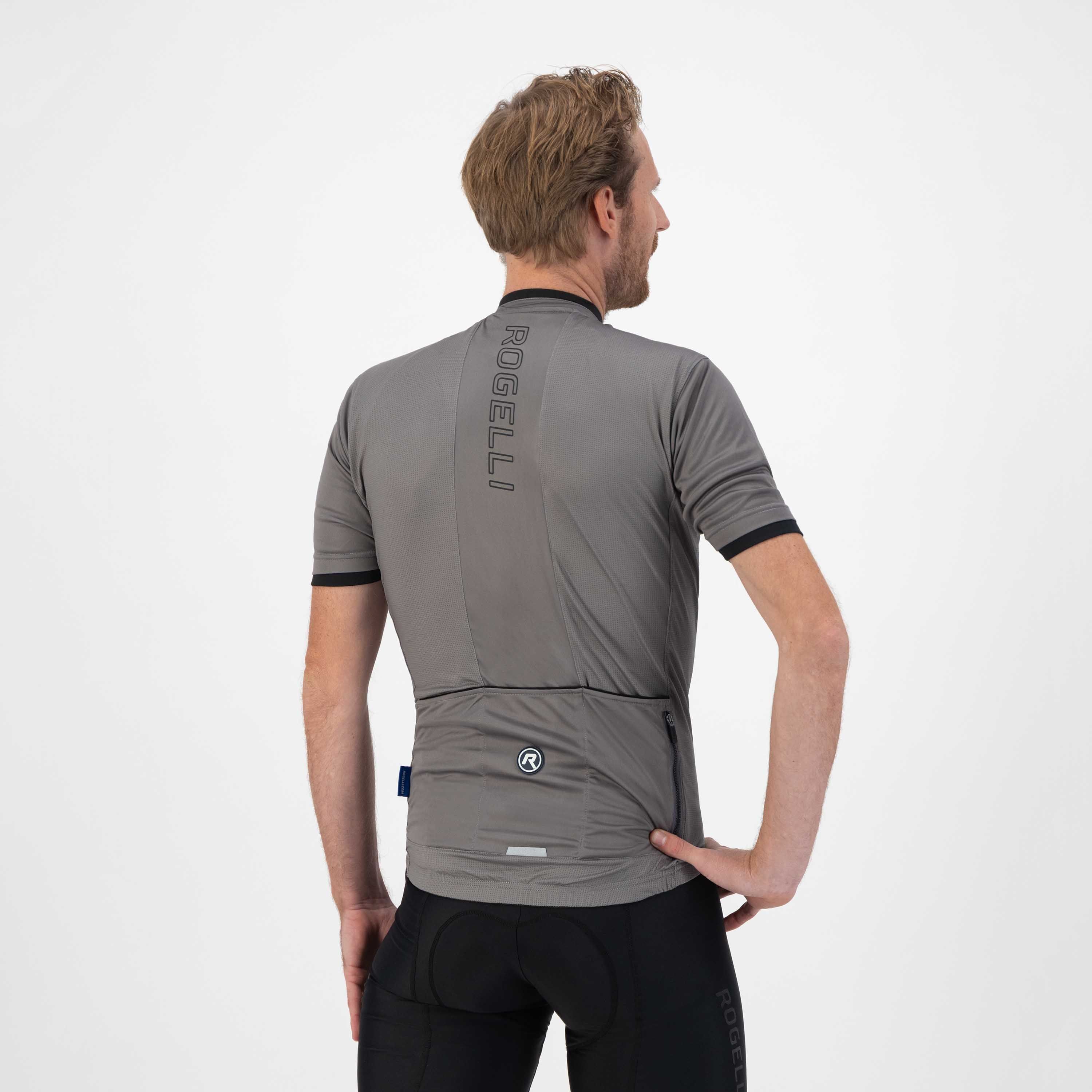 Rogelli Essential Grey Herren Radtrikot