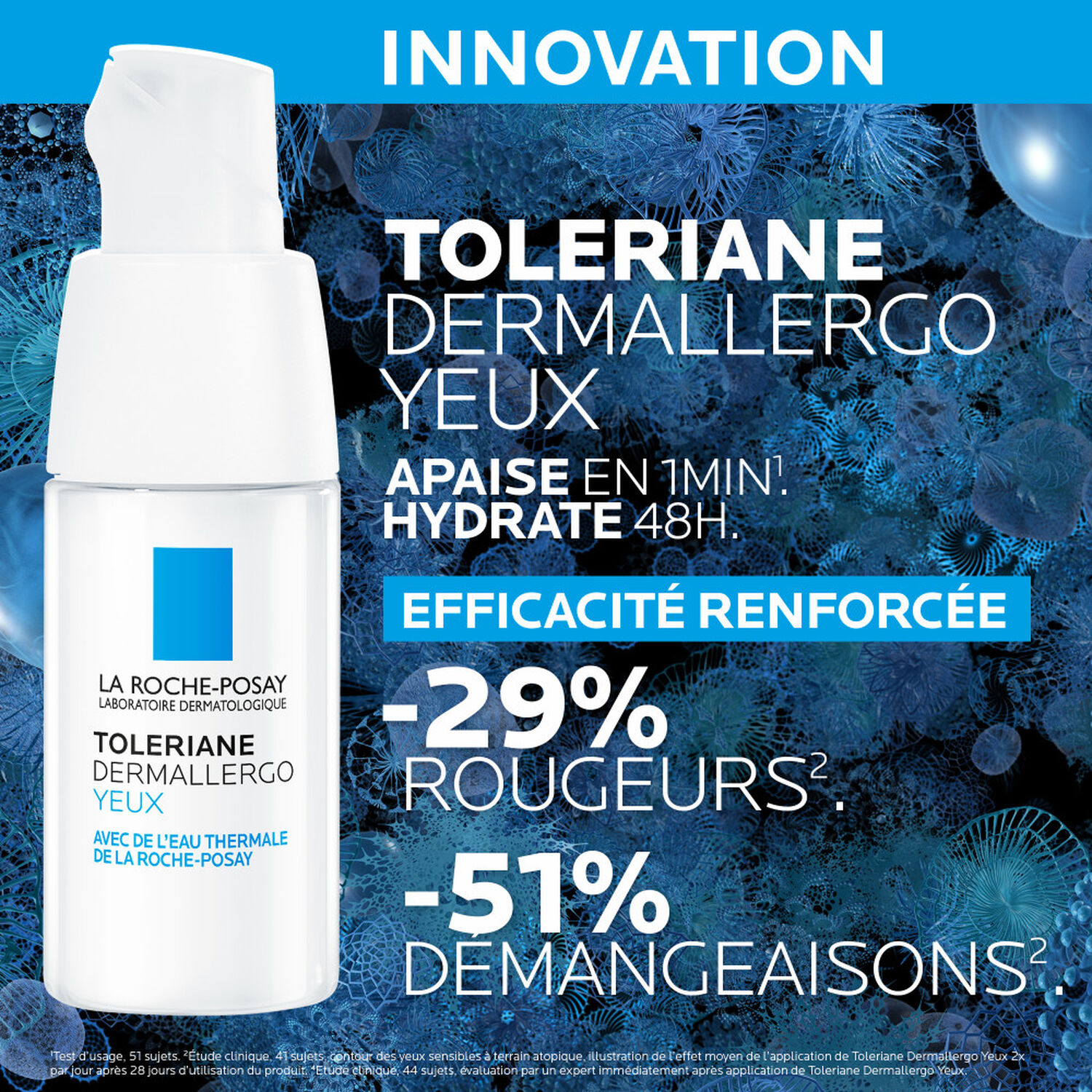 la roche-posay Tolériane Dermallergo Soin Apaisant Yeux 20ml
