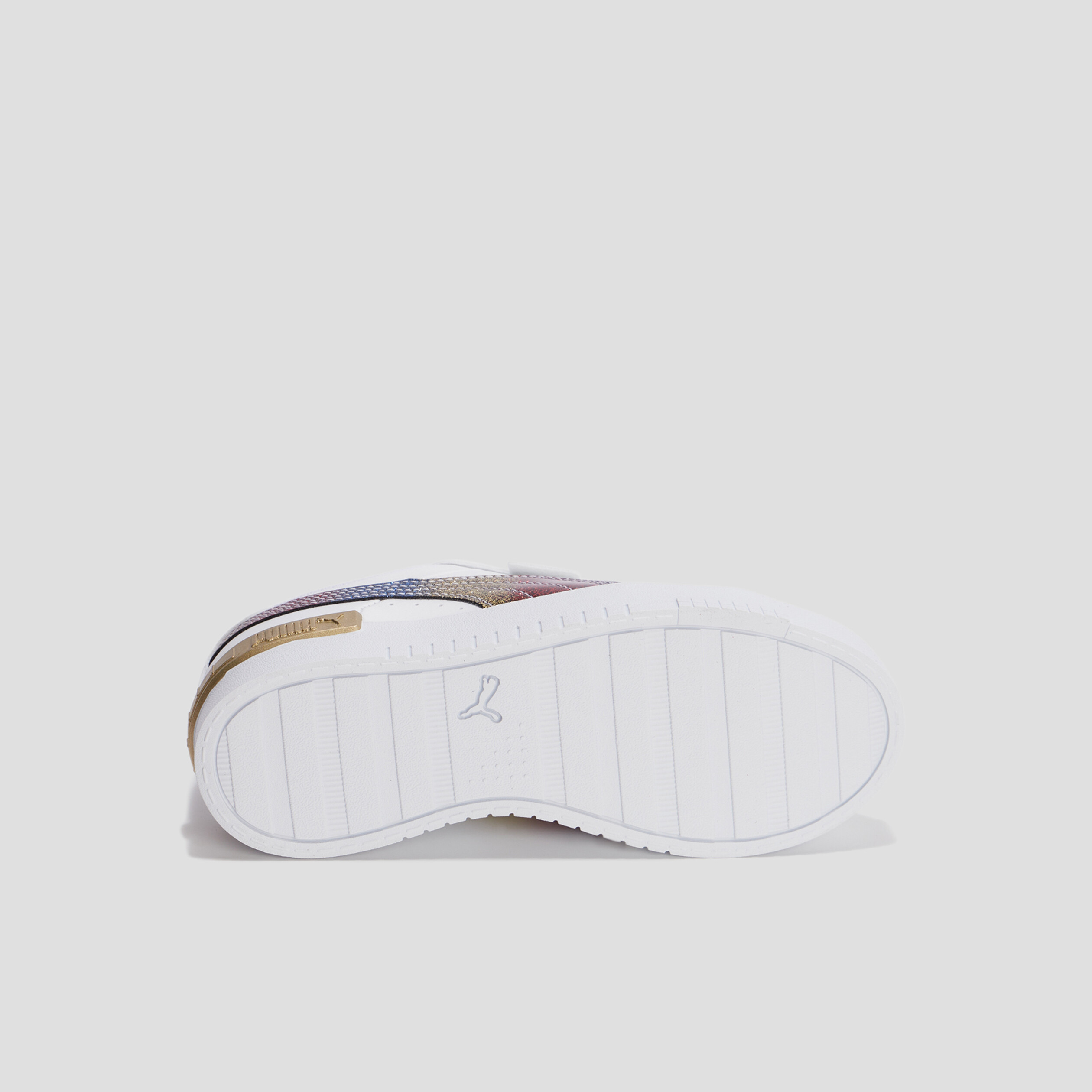 Tennis à lacets Puma Jada Olympic blanc fille | La Halle