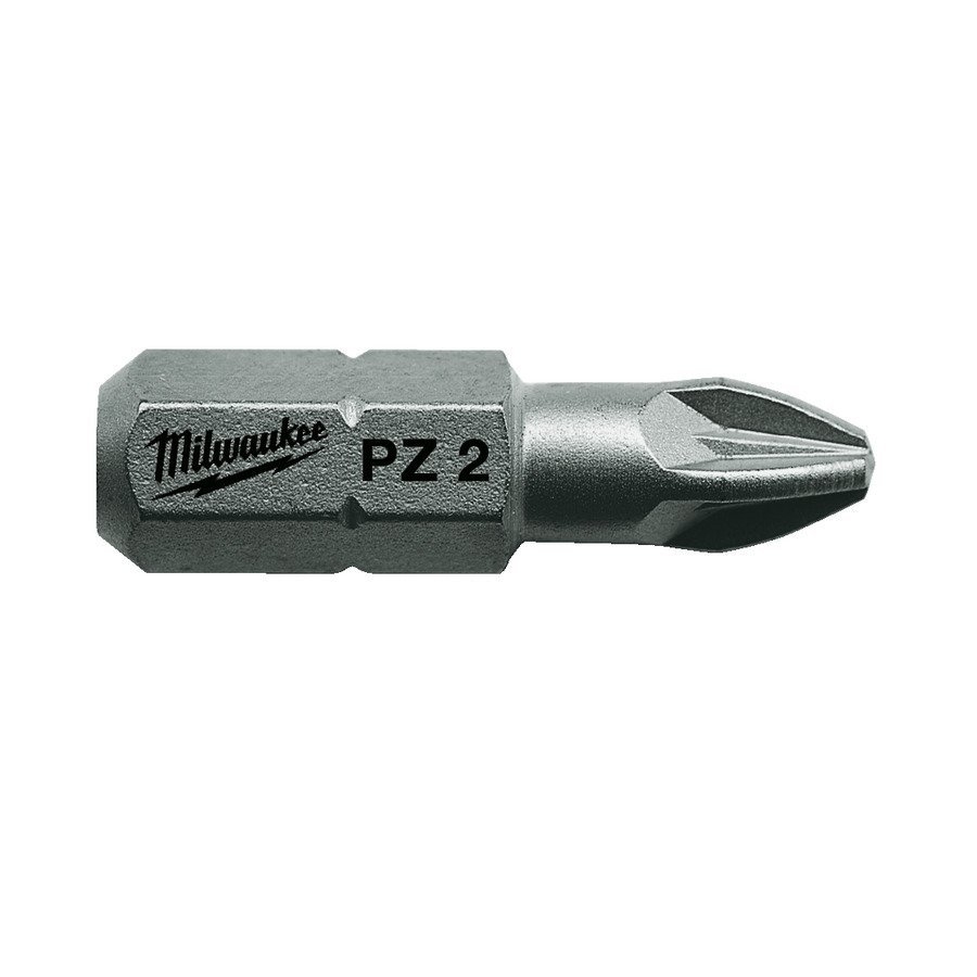 Milwaukee-lisävarusteet 4932399590 Ruuvimeisseli PZ2 x 25 mm, 25 osaa