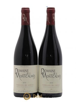 Terrasses du Larzac Domaine de Montcalmès Frédéric Pourtalié  2014 - Lot de 2 Bouteilles