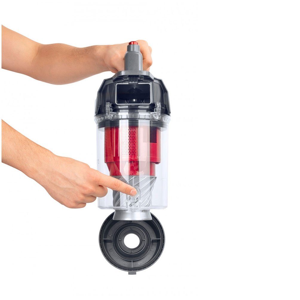 FAKIR Bodenstaubsauger BL 240, 700 W, beutellos, beutellos, HEPA 13-Filter, Metall-Teleskoprohr, gummierte Räder