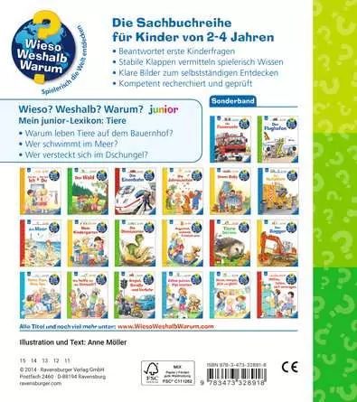 Ravensburger Wieso? Weshalb? Warum? Mein junior-Lexikon: Tiere
