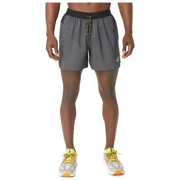 Asics - Fujitrail Logo Short - Laufshorts