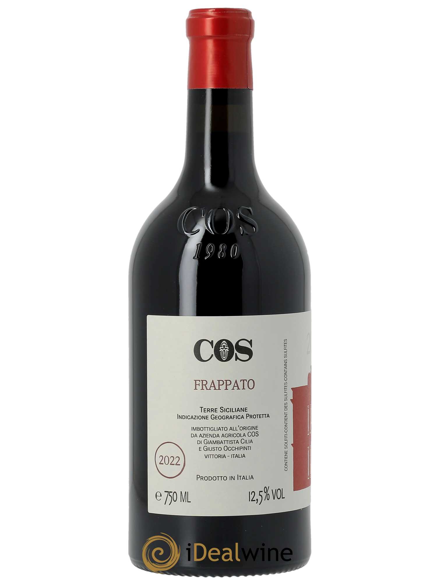 Terre Siciliane IGT Frappato Azienda Agricola Cos  2022 - Lot de 1 Bouteille