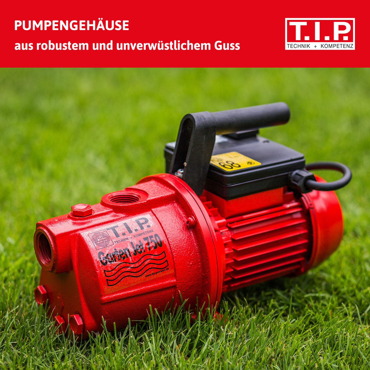T.I.P. T.I.P Gartenpumpen / Guss GARTEN-JET 750