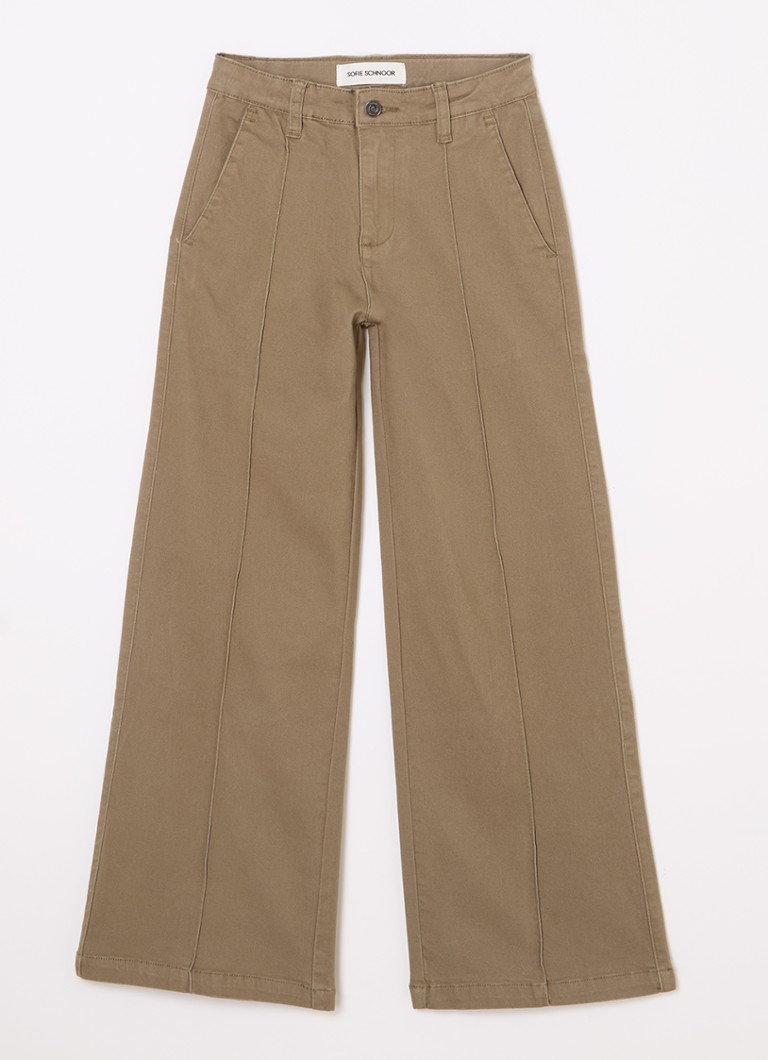 Pantaloni cargo Sofie Schnoor cu croi larg și buzunare laterale