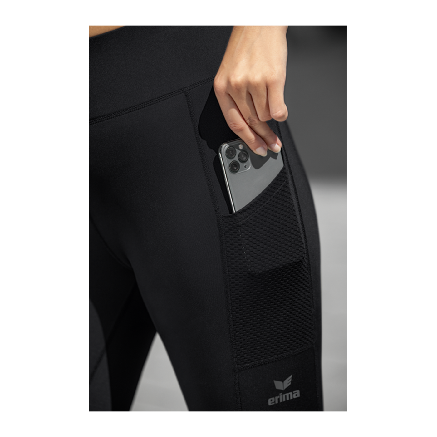 Erima Leggings Training Damen Schwarz