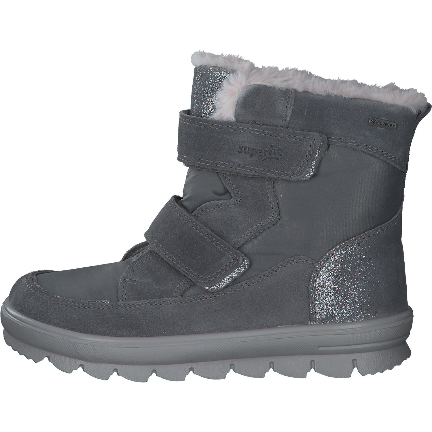 Superfit FLAVIA 00218, Stiefeletten (Kinder), Kinder, Hellgrau