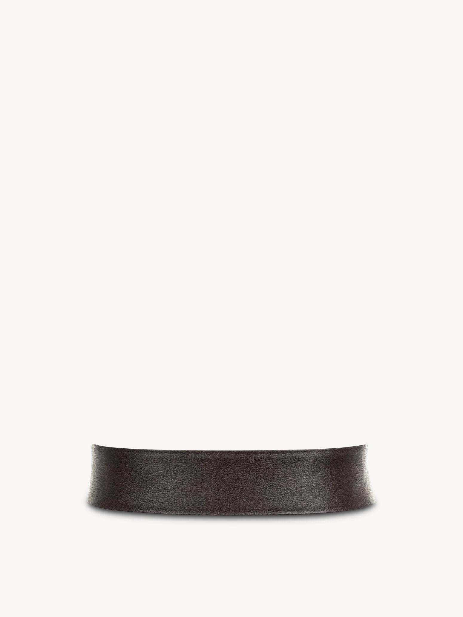 Ceinture de taille en cuir - noir