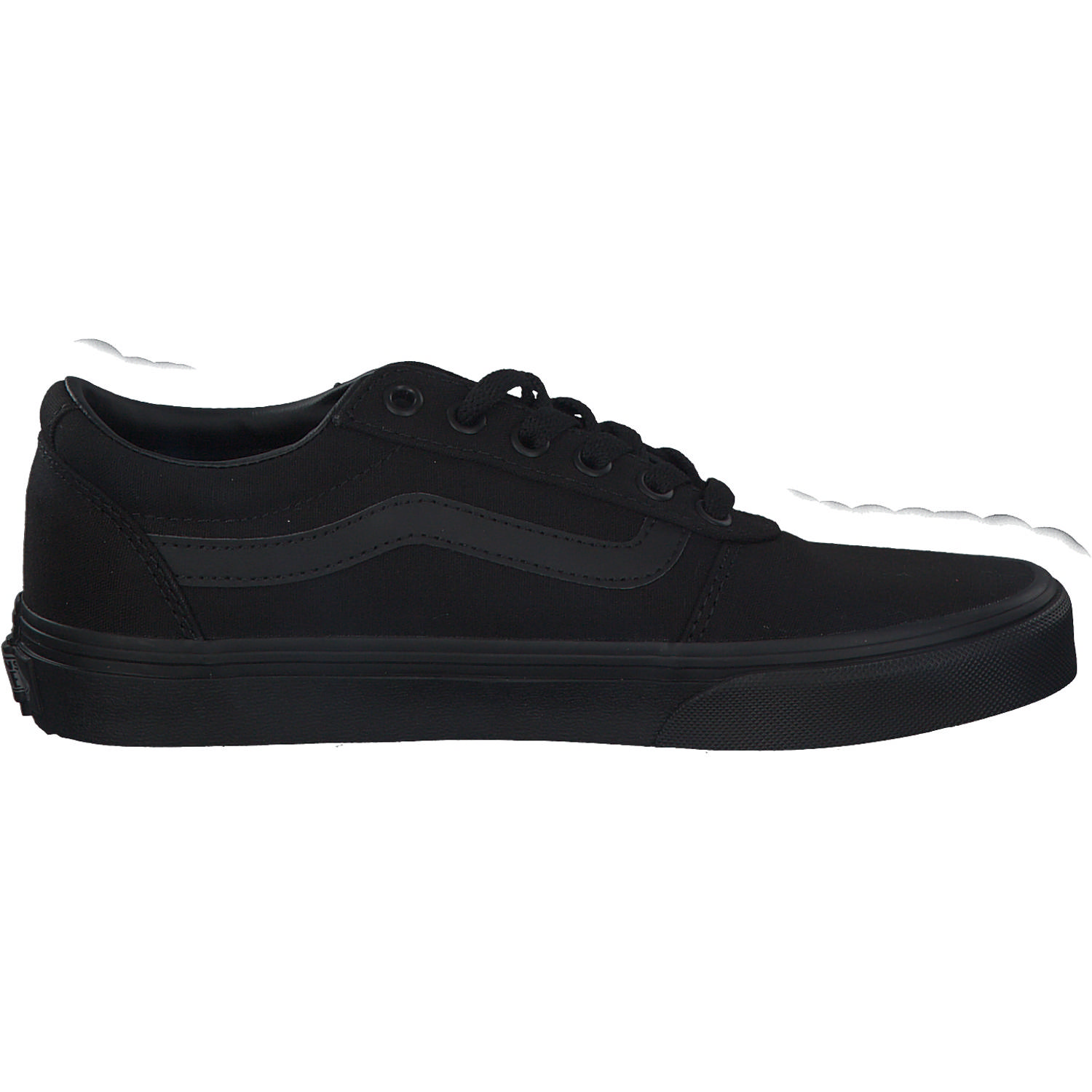 Vans Ward VN0A3IUN, Sneakers Low, Damen, Schwarz (Black/Black)