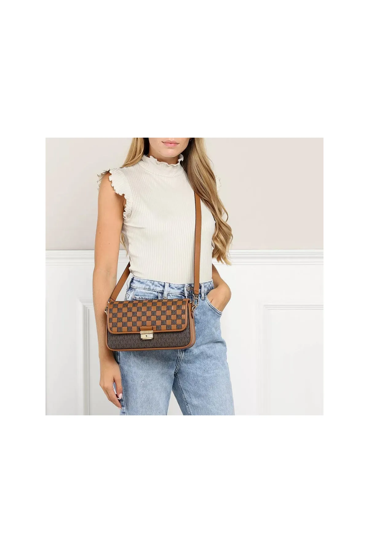 Michael Kors  Handtasche - Braun - Strukturiert