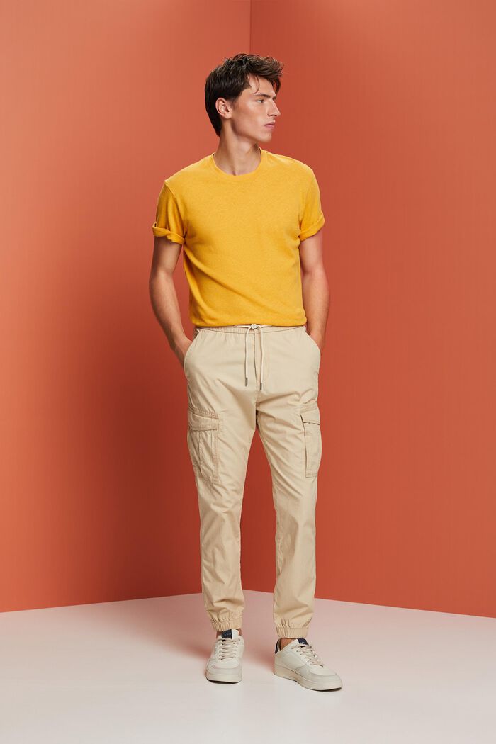 Pull-on-Cargohose, 100 % Baumwolle