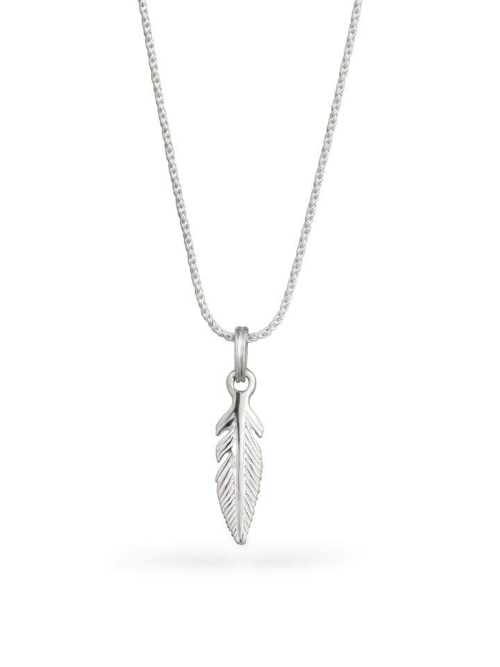 KUZZOI Halskette 925 Sterling Silber in Silber günstig kaufen 50 cm