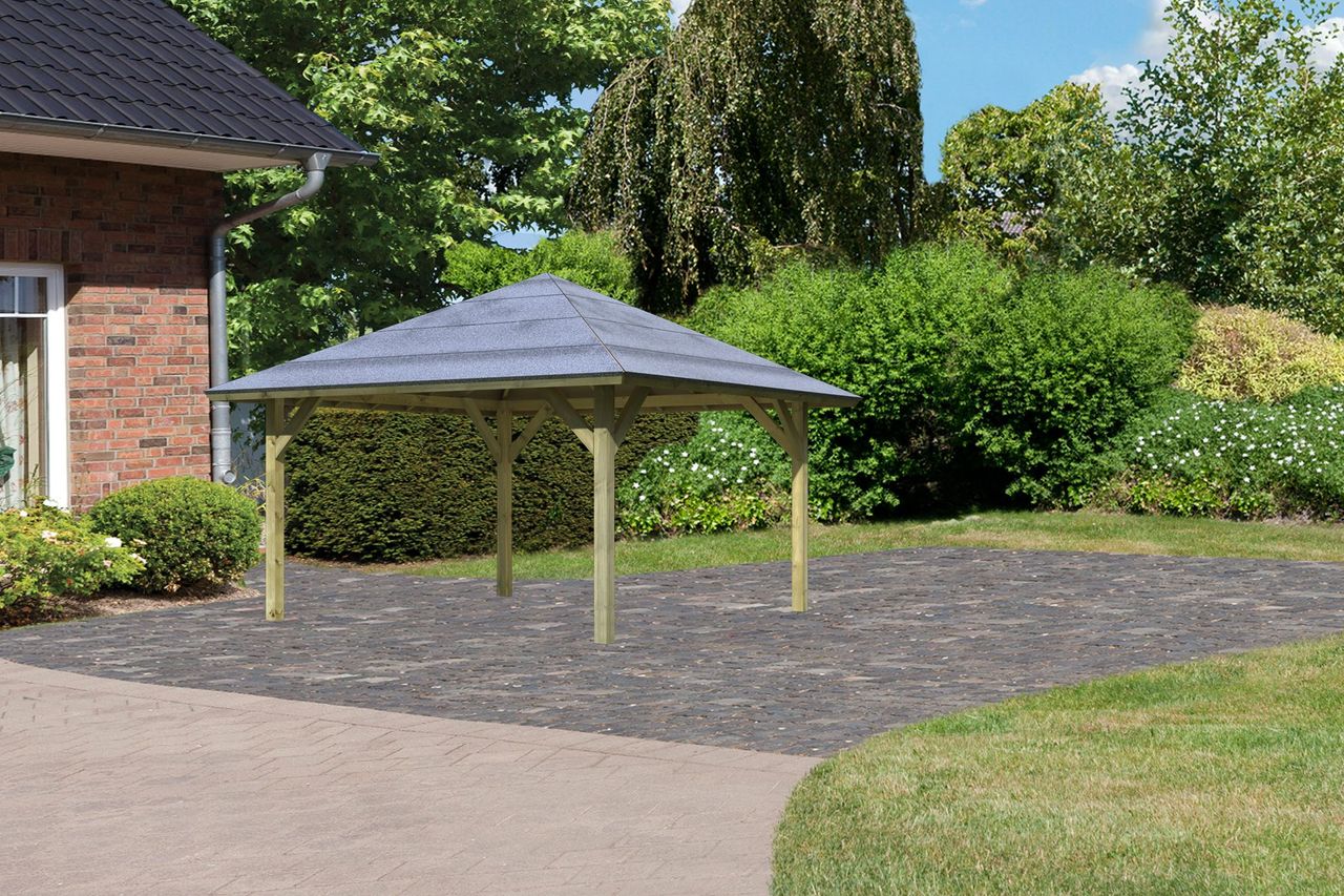 Karibu Pavillon Carport 