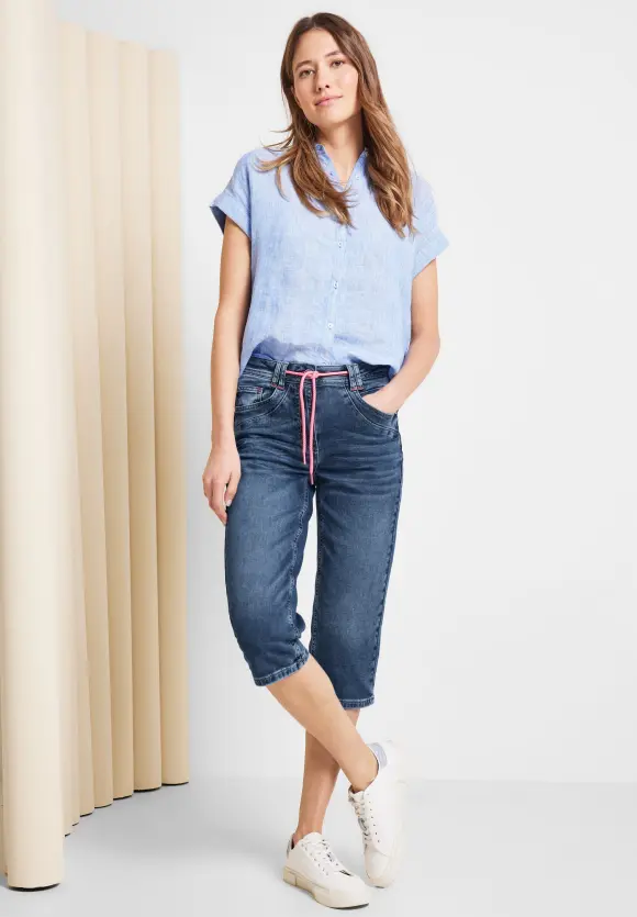 CECIL Slim Fit Jeans Caprihose