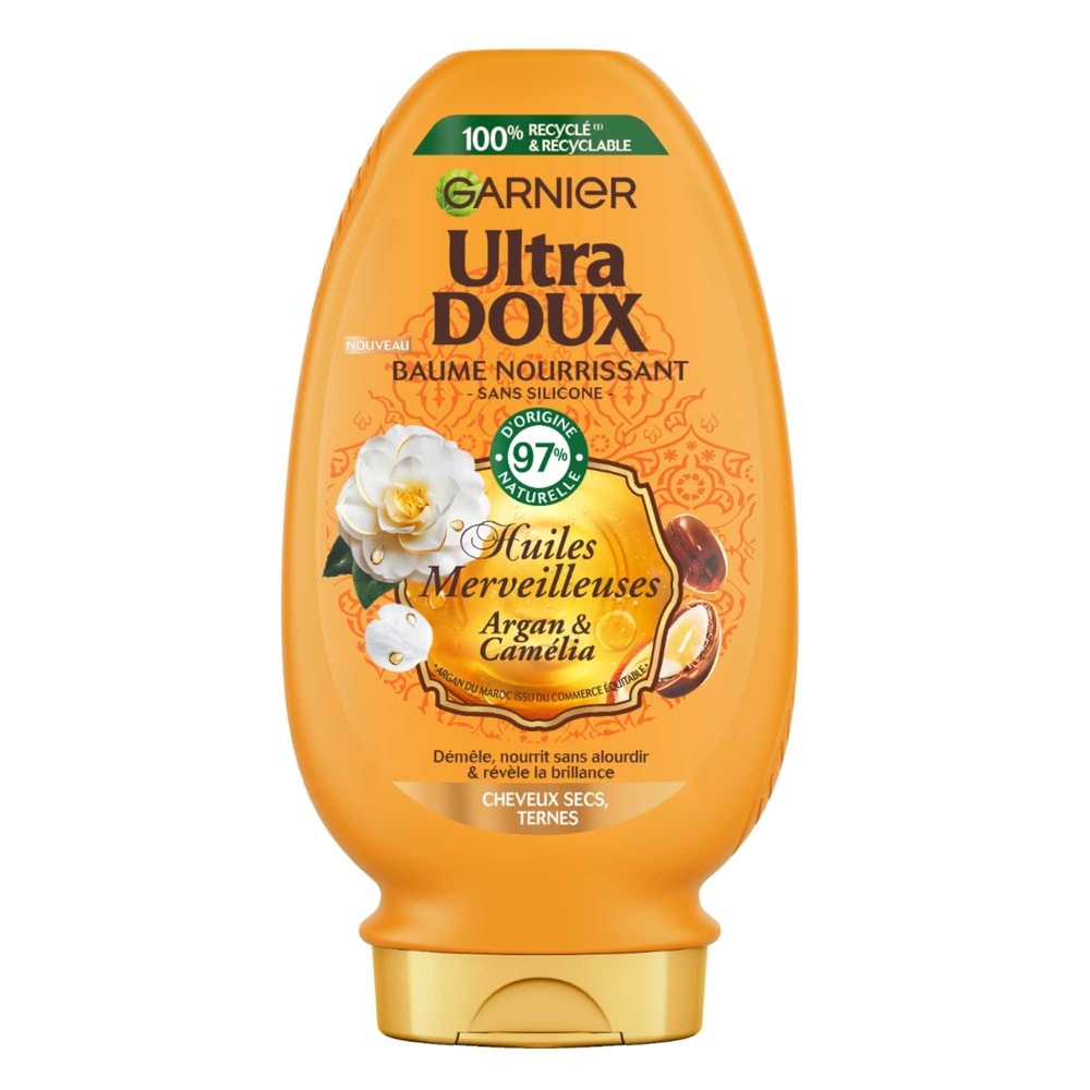 garnier Ultra Doux Merveilleux Après Shampooing Argan & Camélia