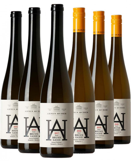 Grüner Veltliner Ried Brunngasse Jahrgangsvertikale-Paket - Weingut Armin Huber