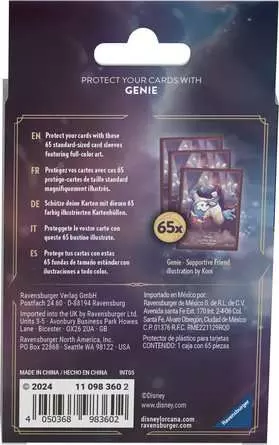 Disney Lorcana: Ursulas Rückkehr - Kartenhüllen Dschinni