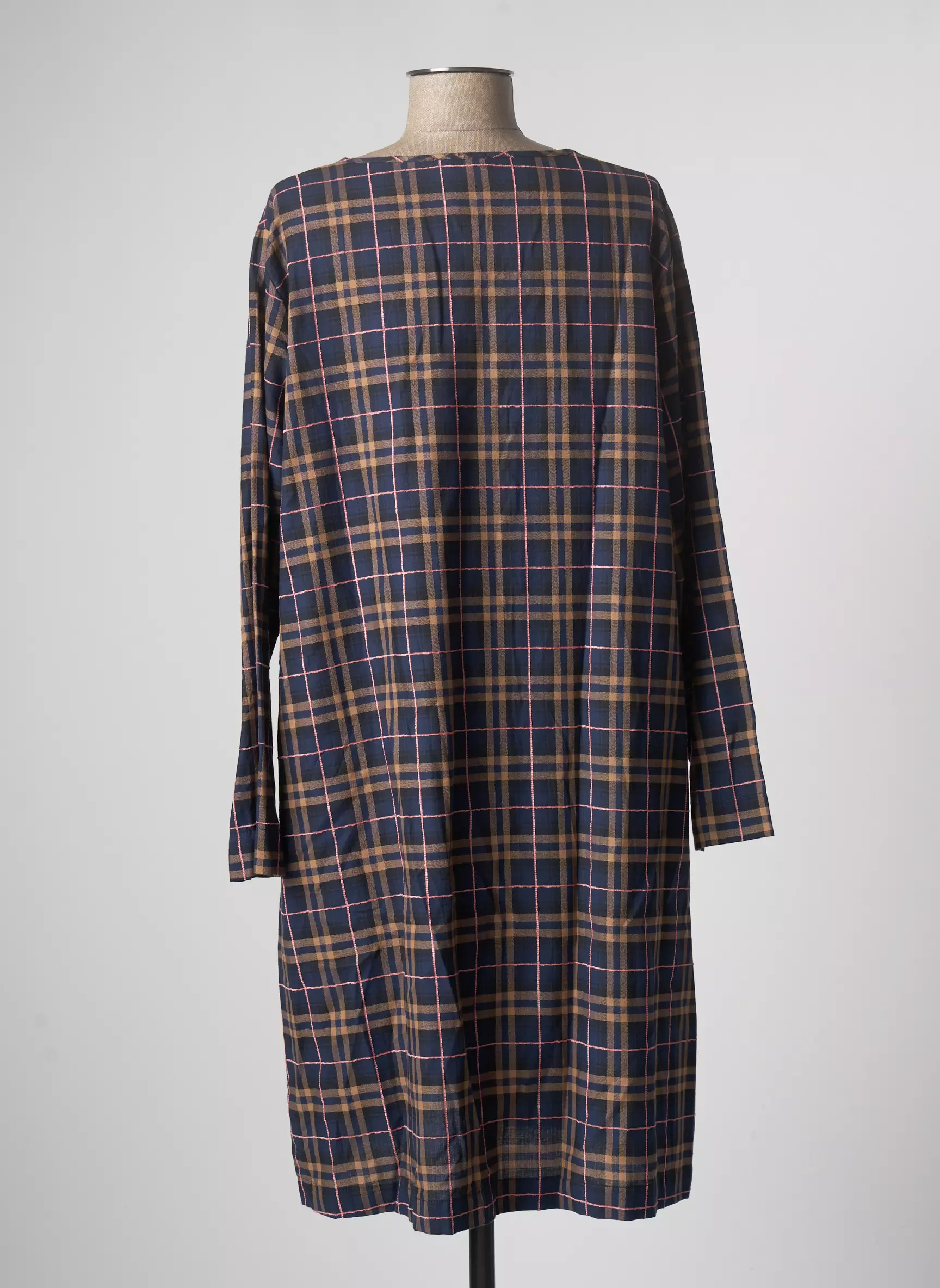 Skandl Robes Mi Longues Femme couleur bleu