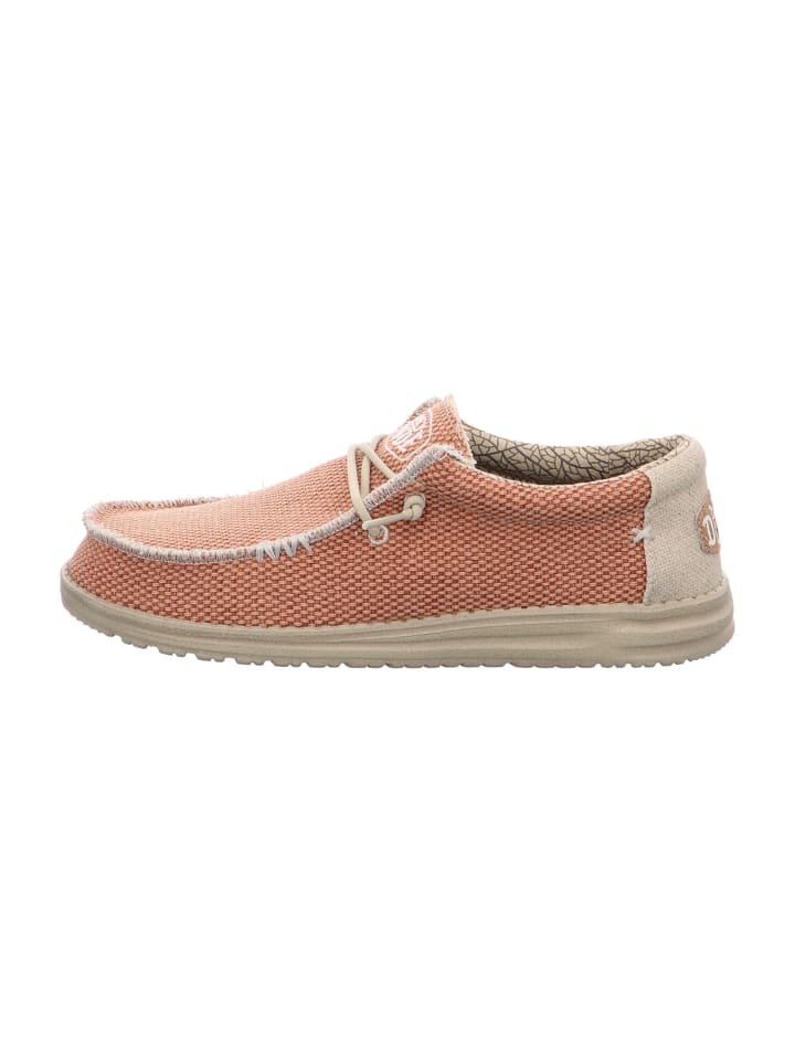 Hey Dude Mokassin Schnürschuhe in Orange günstig kaufen 41