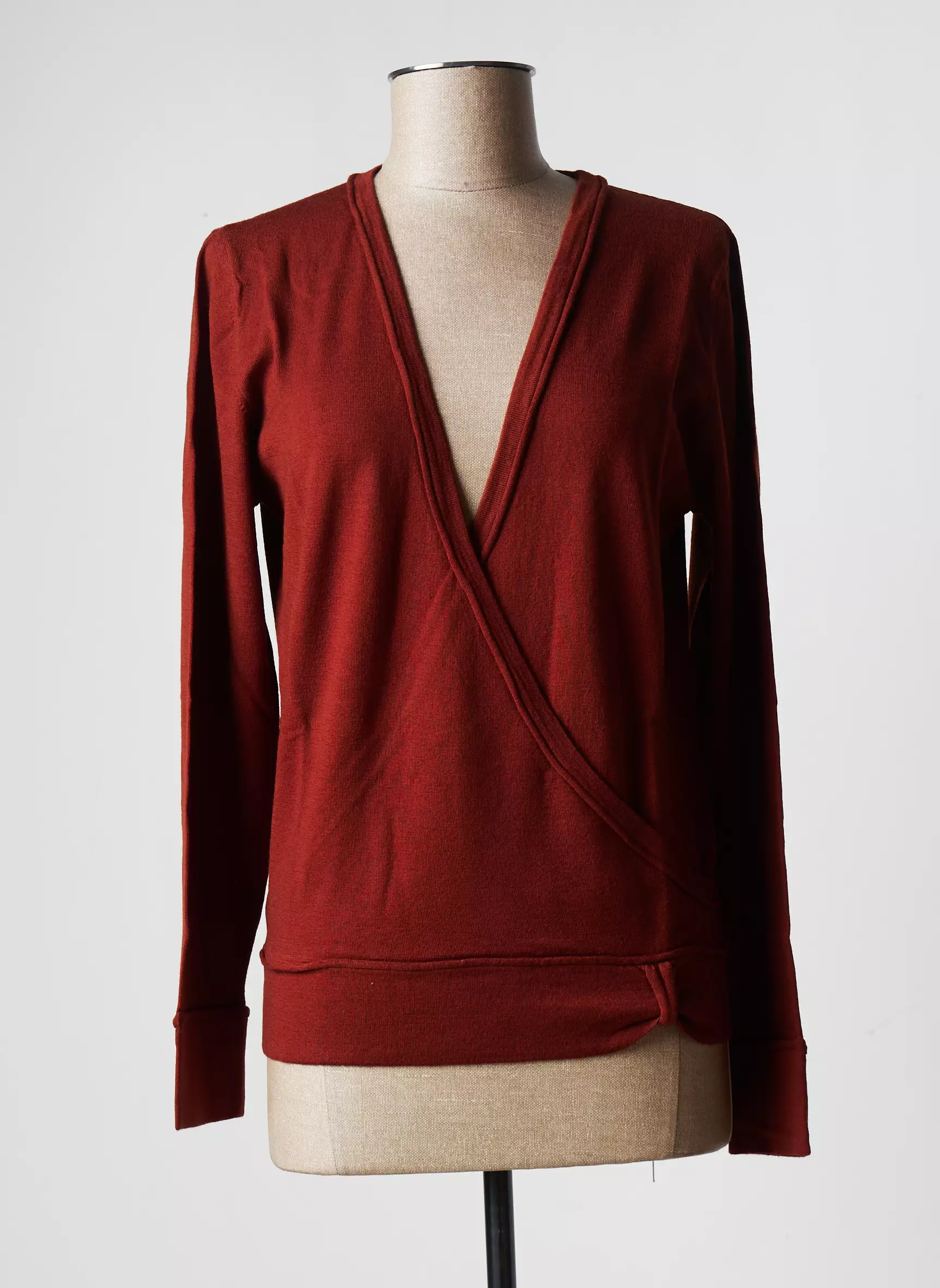 Stefan Green Pulls Femme couleur orange