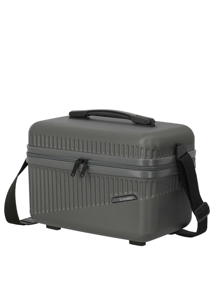 travelite Bali - Beautycase 36 cm (schwarz) in anthrazit günstig kaufen onesize
