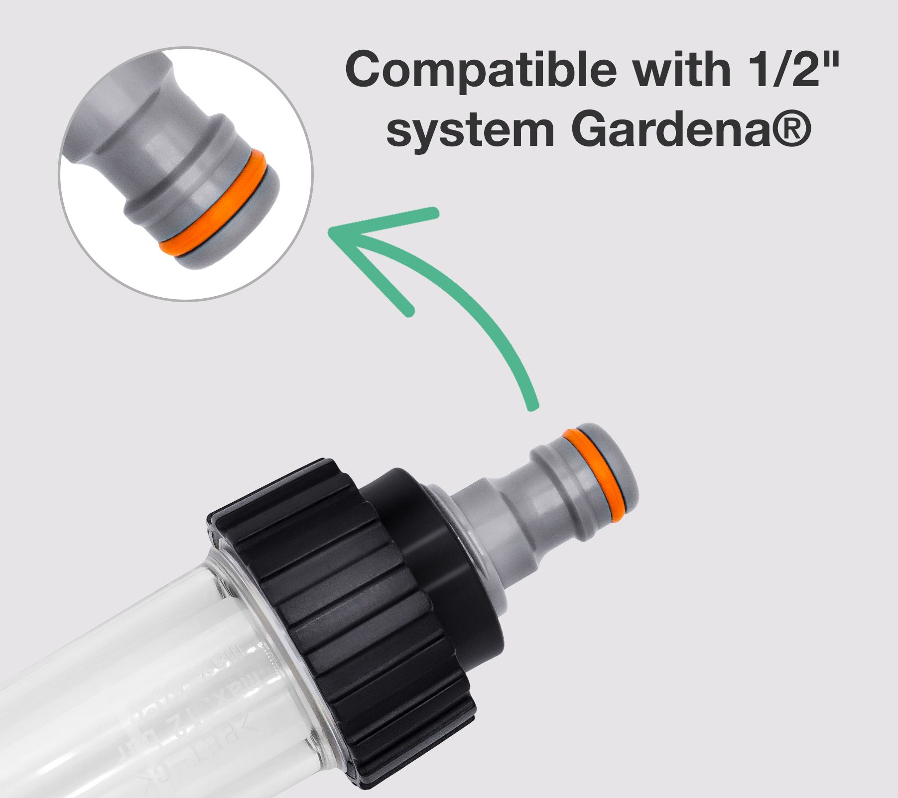 CARAFILL COUNT Wasserfilter mit Wasseruhr