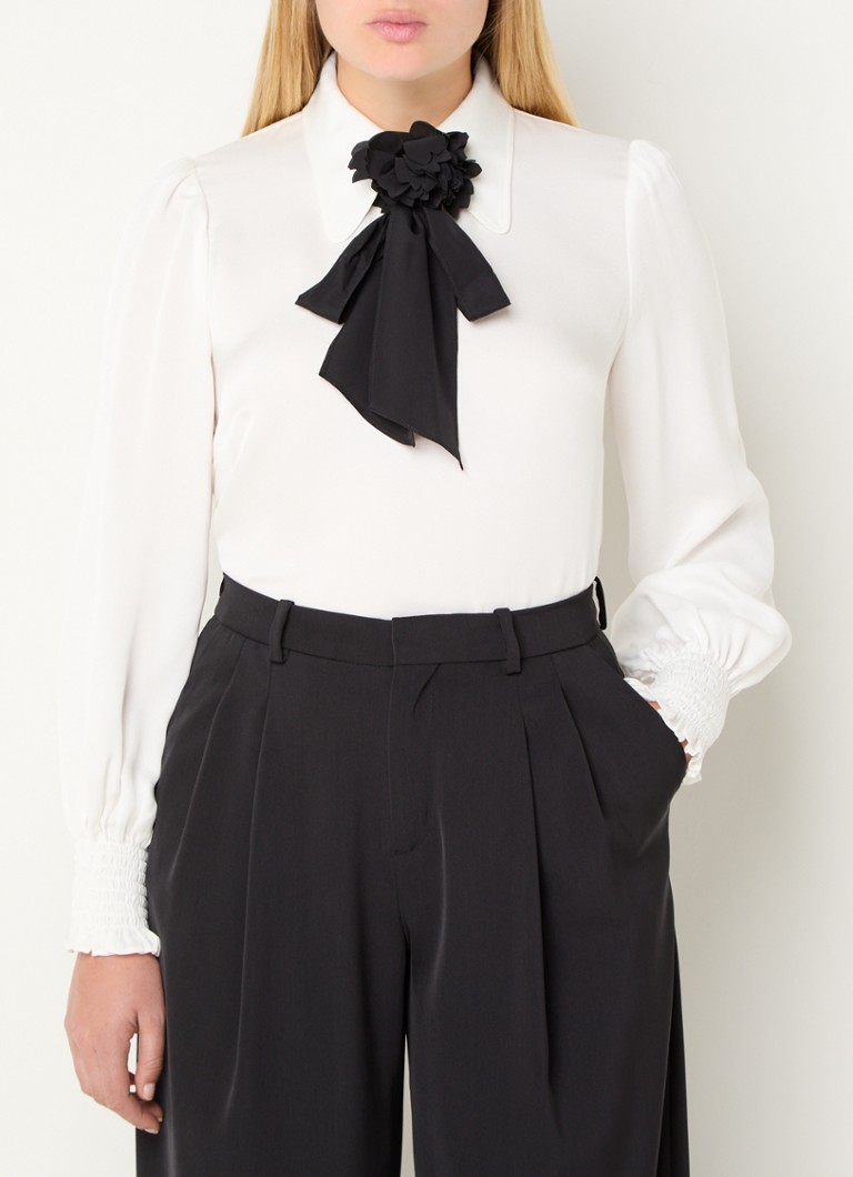 L.K.Bennett  Rose blouse met sjaalkraag