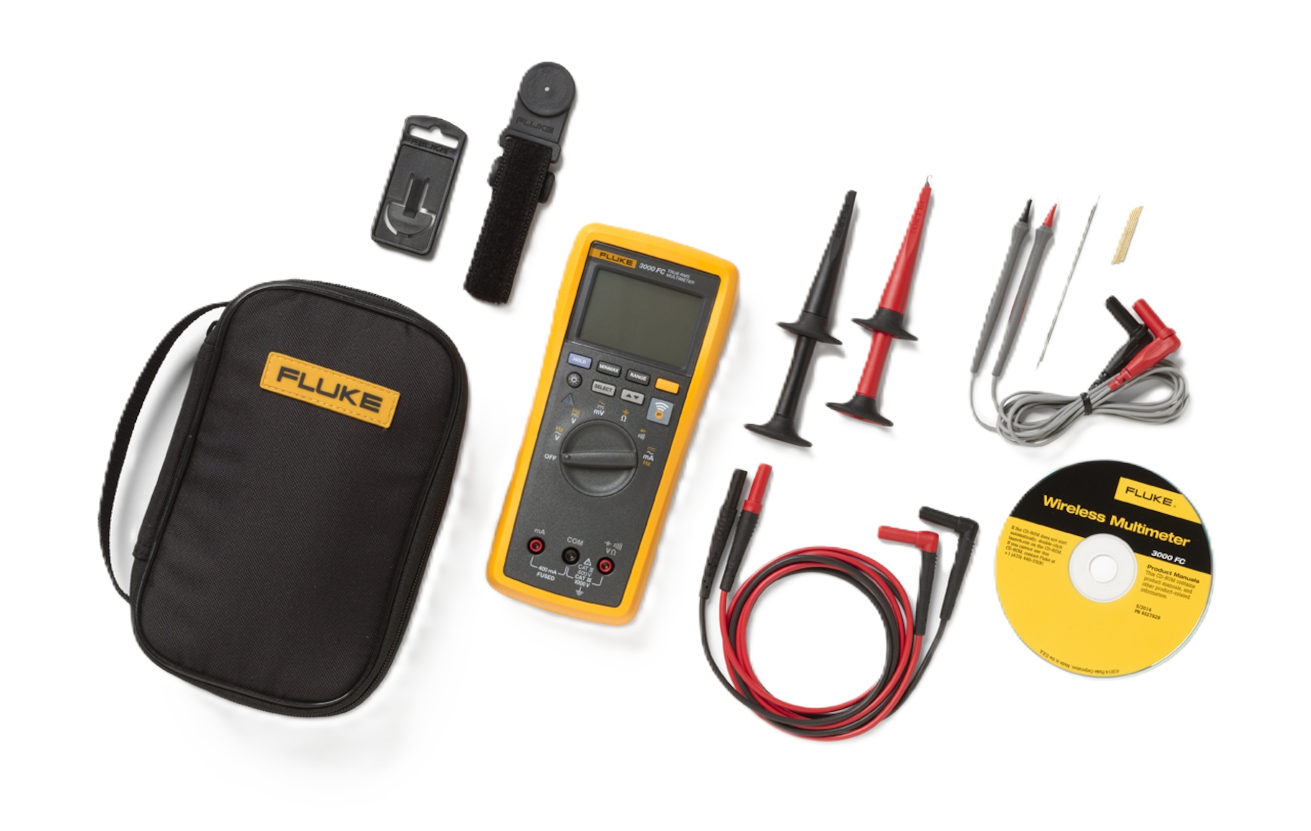 Kombinovaná sada Fluke 4699333 3000FC/EDA2, multimeter a luxusné príslušenstvo