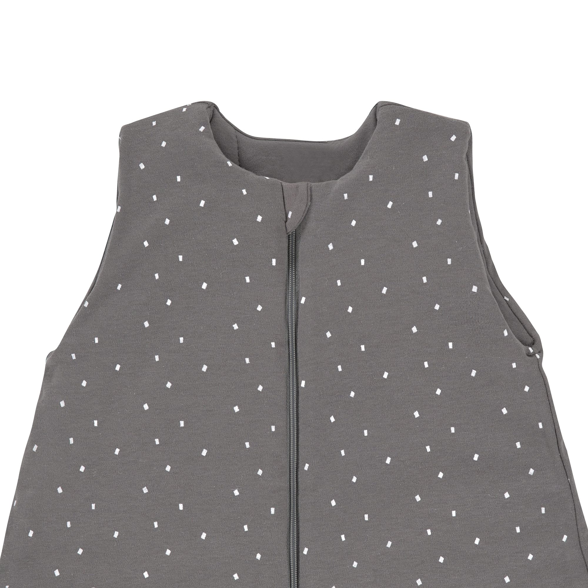 Kinder Schlafoverall 2,5 TOG, Spots, Anthrazit